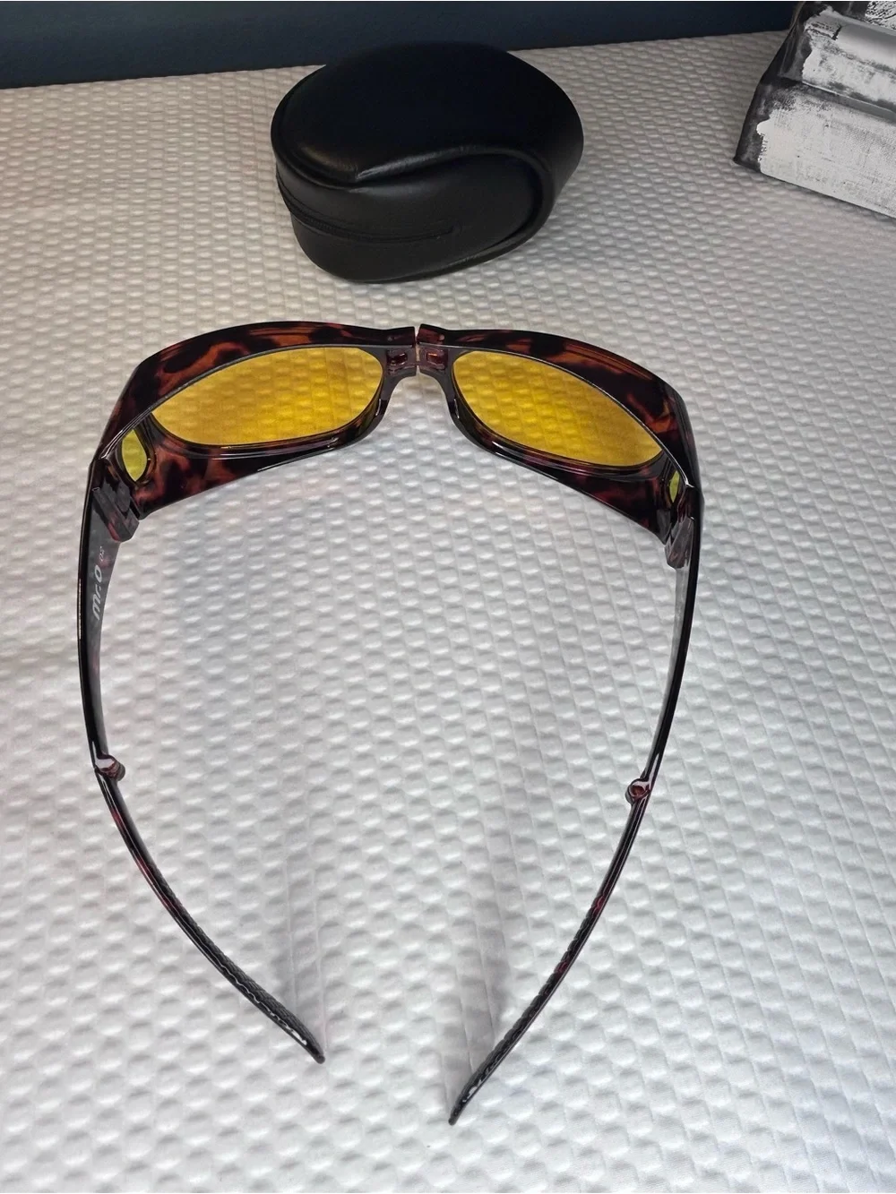 Tortoise Shell Women's Sunglasses with Amber Lenses